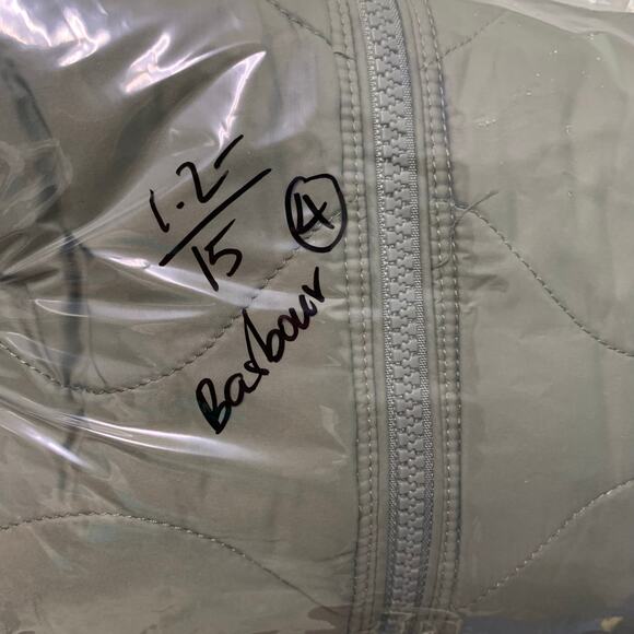 Barbour Women's Barbour Willowherb‎ Quilted Sweat Jacket SZ 4 - Picture 9 of 9